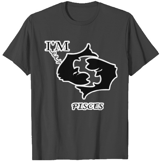 Zodaic sign of Pisces T Shirts