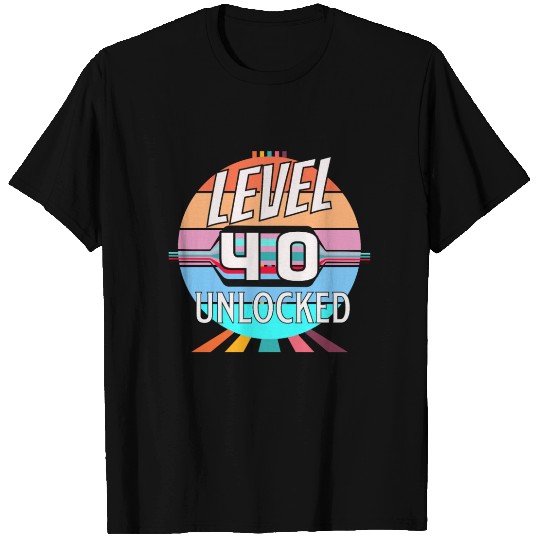 40th Birthday Bonus Level T Shirts