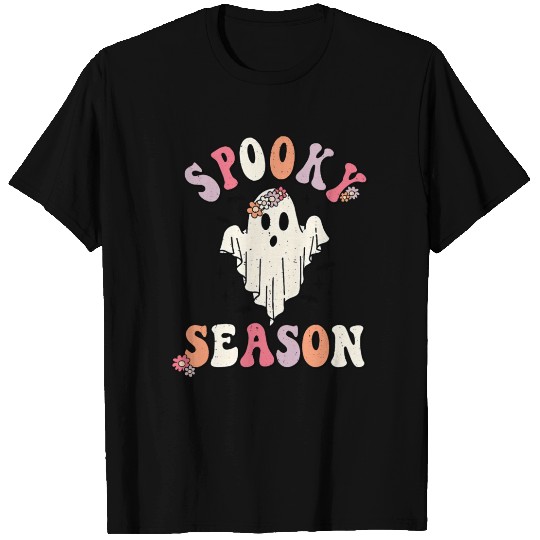 Groovy Ghost Spooky Season T Shirts