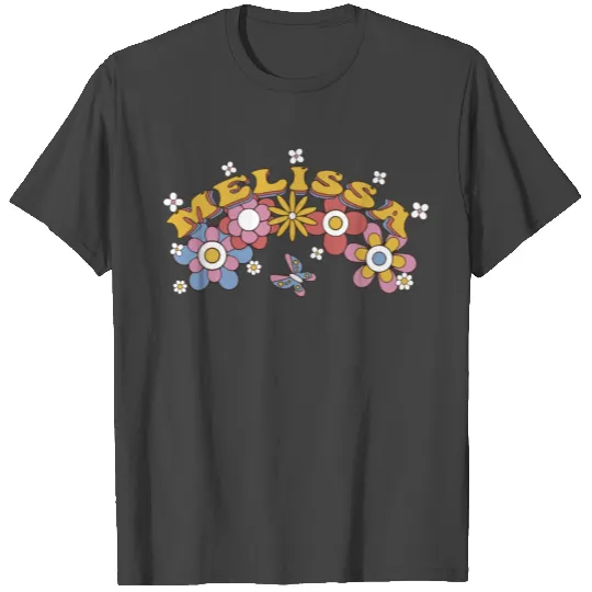Melissa Groovy Flower Tie Dye, Melissa Hippie T Shirts