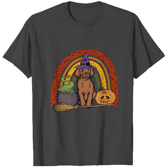 Cute Vizsla Halloween costume dog T Shirts