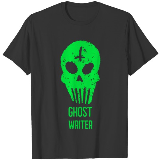 Ghost Writer Halloween Trick or Treat Costume T Shirts