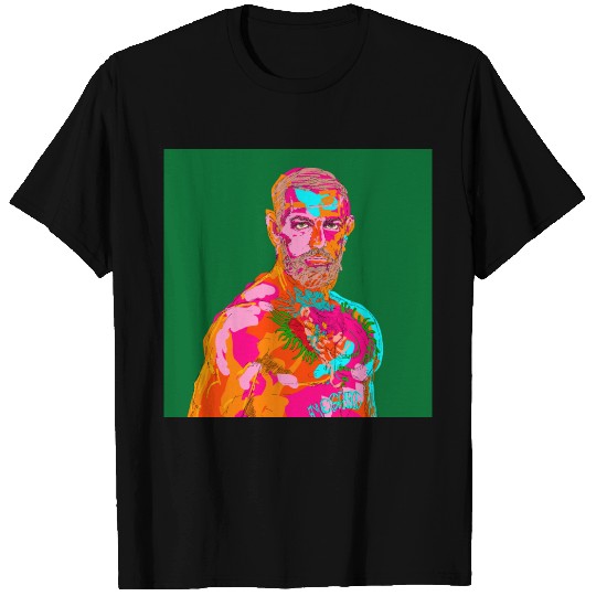 Conor McGregor abstract painting T Shirts