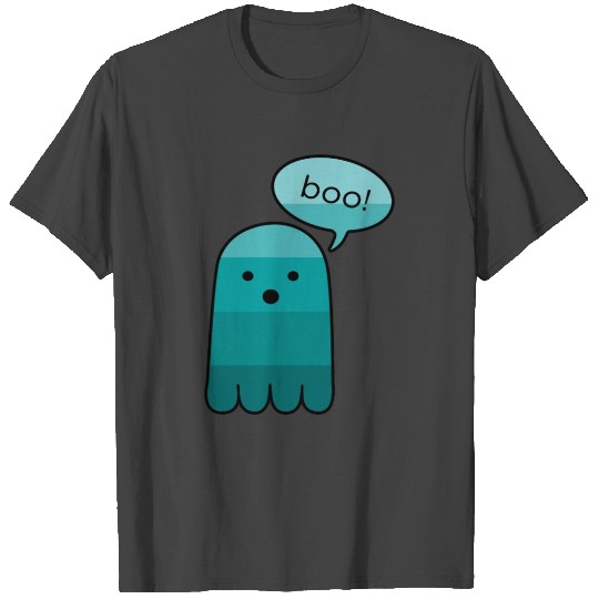 Persian Green Boo Ghost Halloween T Shirts