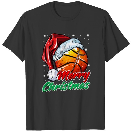 Basketball Christmas T Shirts