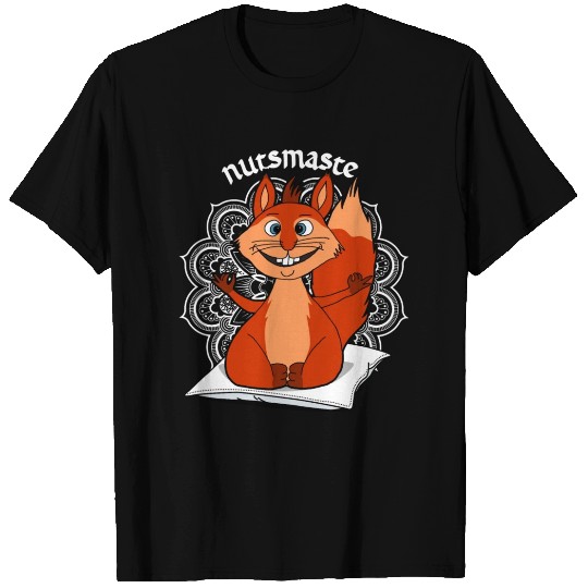 Yoga squirrel nutsmaste meditation T Shirts