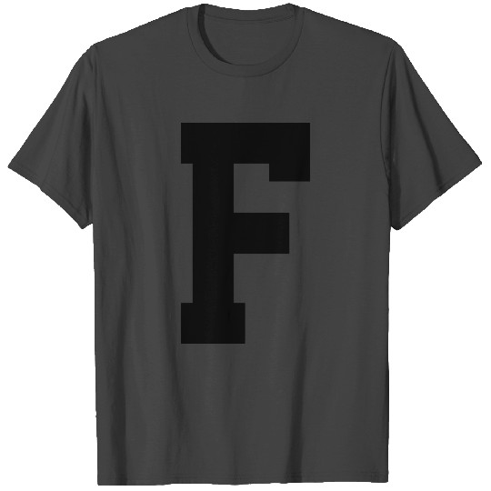 Monogram Superstar Initial letter F T Shirts