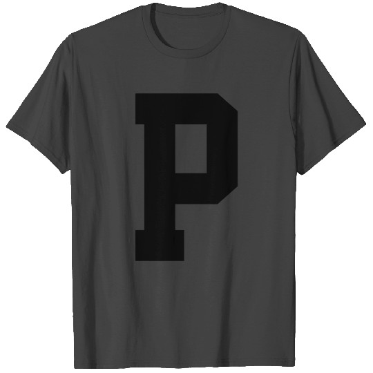 Monogram Superstar Initial letter P T Shirts