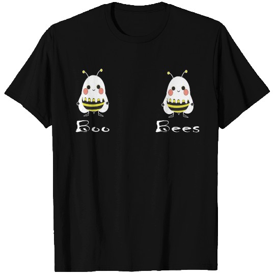 Boo Bees ghost halloween T Shirts