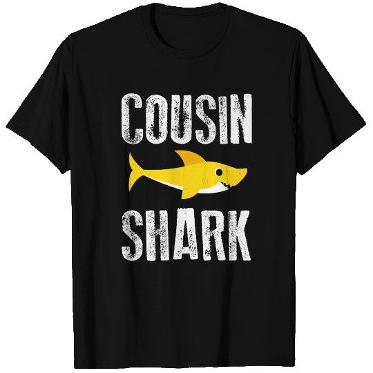 Cousin Shark Future Relative Funny Family Novelty T Shirts