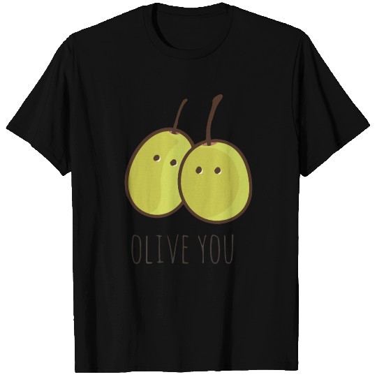I Love You (Olive You) cute T Shirts