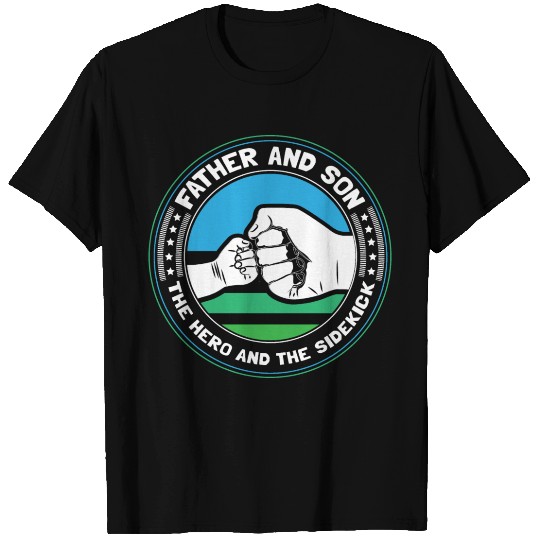 Father And Son Newborn Family T Shirts