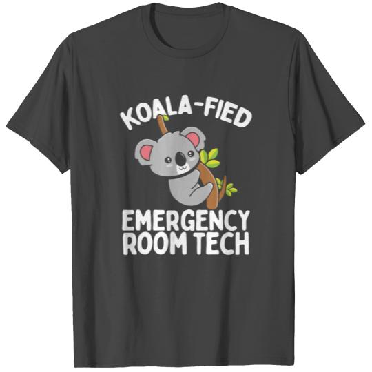 Emergency Room Nurse Appreciation Koala ER Nurse T Shirts