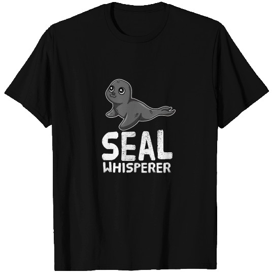 Funny Seal Lover Seal Whisperer T Shirts