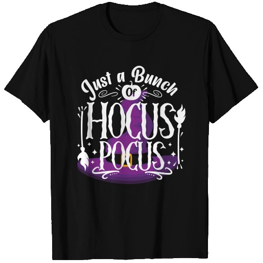 Black White Purple Creative Illustration Halloween T Shirts