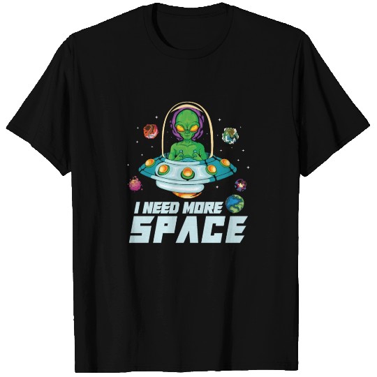 Alien Extraterrestrial Area 51 UFO Space Geek Gift T Shirts