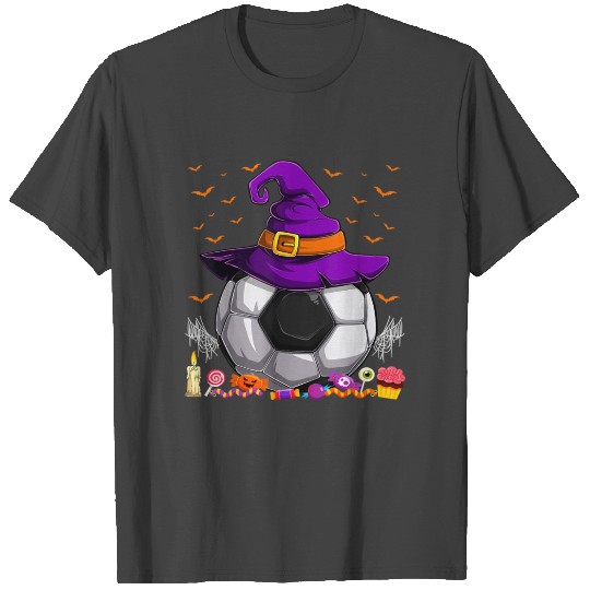 Halloween Soccer Player Pullover Men Women T Shirts
