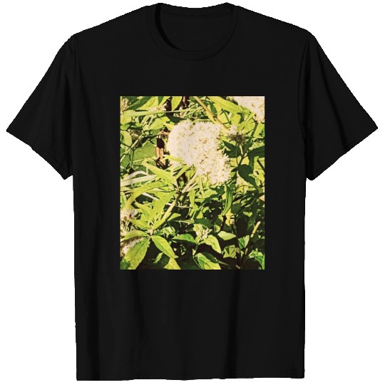 Autumn is coming flowers green orange yellow blue T Shirts
