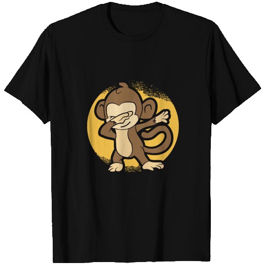 Cute Dabbing Monkey T Shirts