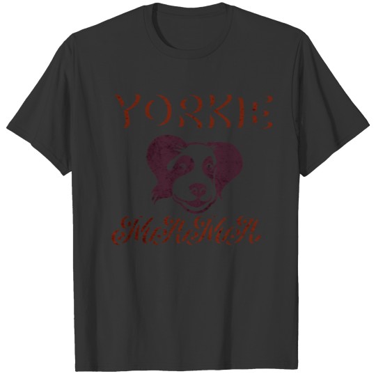 yorkie mama T Shirts