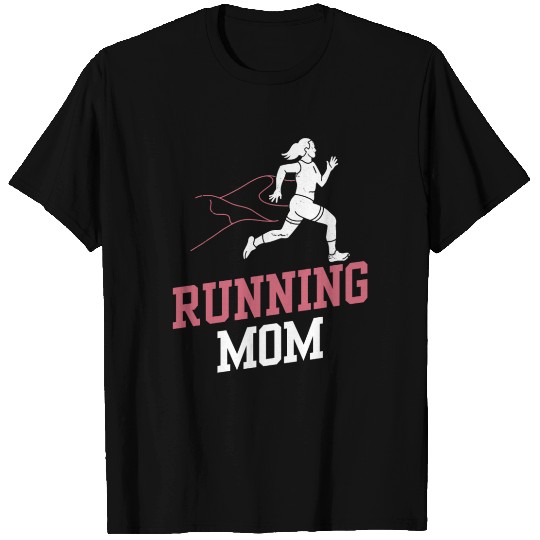 Running Mom Jogging Mother Runner T Shirts