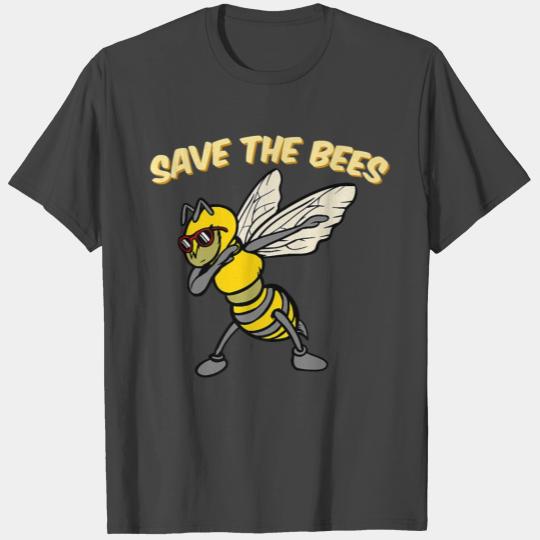 Save The Bees T Shirts Dabbing Bumblebee Bee Earth Pl
