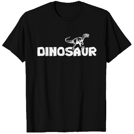 Dinosaur Lettering With T-Rex T Shirts