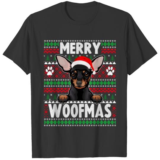 Chihuahua Christmas Dog Lovers Xmas Pajama T Shirts