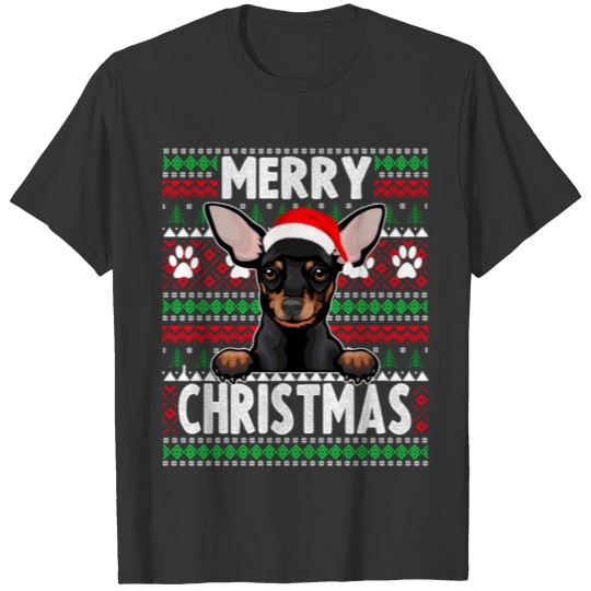 Chihuahua Christmas Pet Lovers Xmas Pajama T Shirts