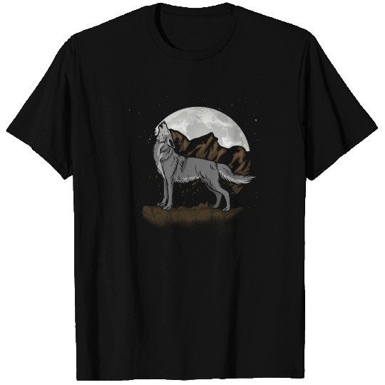 Wolf Terrain T Shirts