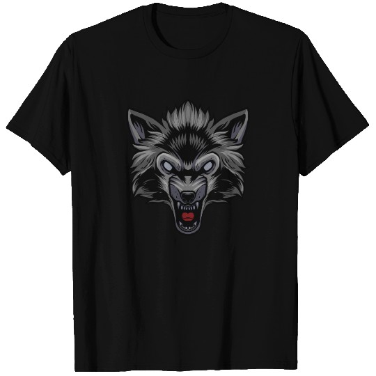Wolf Head T Shirts