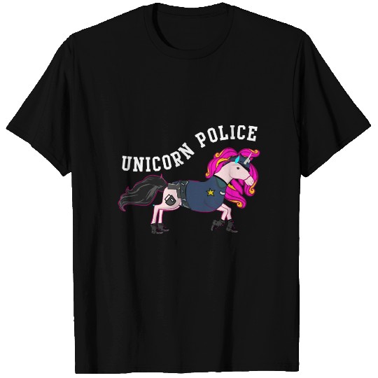 Unicorn police T Shirts