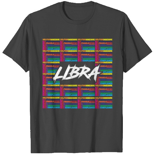Zodiac Sign Horoscope Libra Facts T Shirts