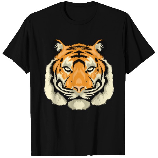 Tiger Head T Shirts