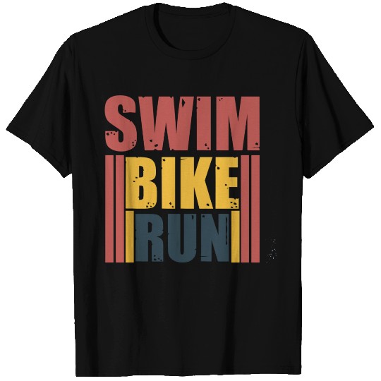Swim Bike Run T Shirts