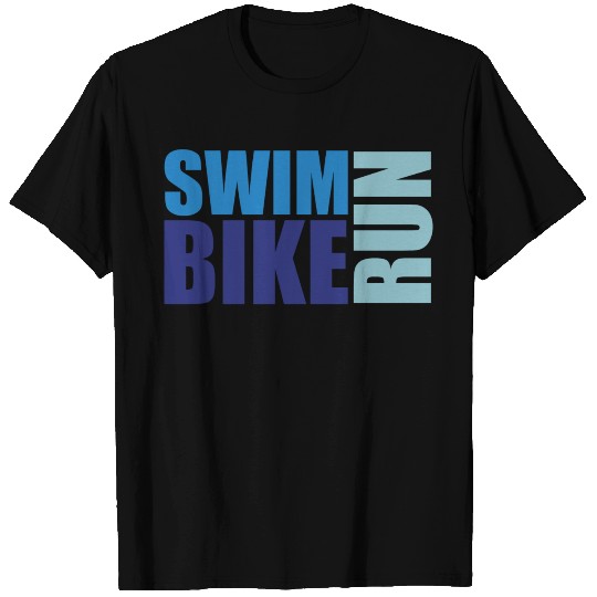 Swim Bike Run T Shirts