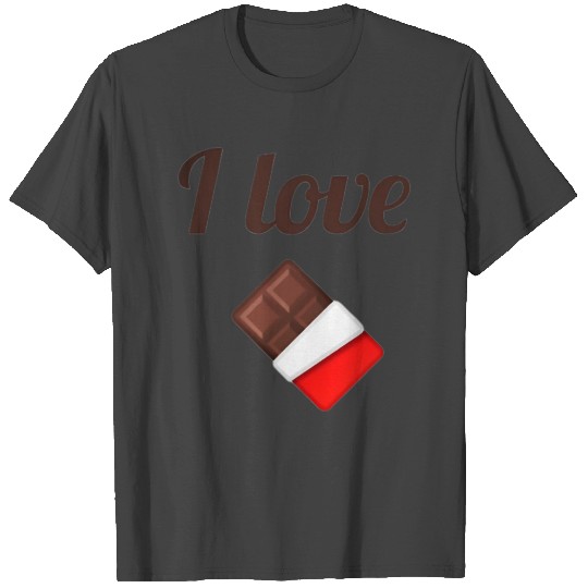 I love chocolate T Shirts