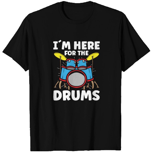 Drummer Drums Music Drum Set Drumming T Shirts
