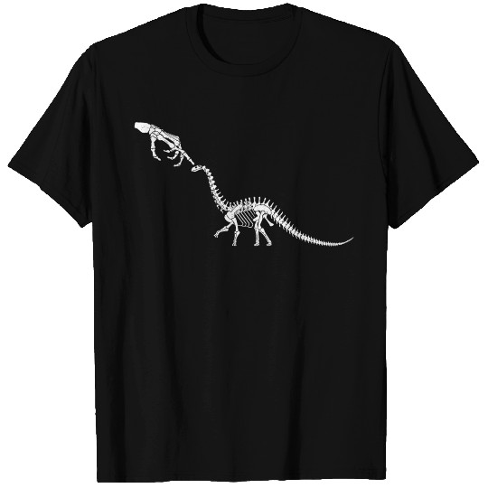 Halloween Dinosaur Lover Skeleton Hand Apatosaurus T Shirts