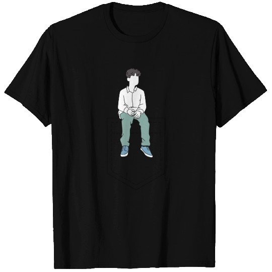 human pocket T Shirts