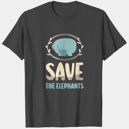 Elephant Gift For Trunk Africa Wilderness Zoo T Shirts