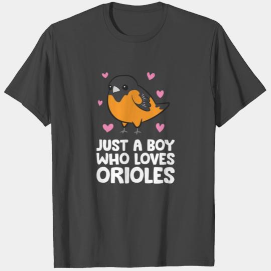 Just a Boy Who Loves Orioles T Shirts