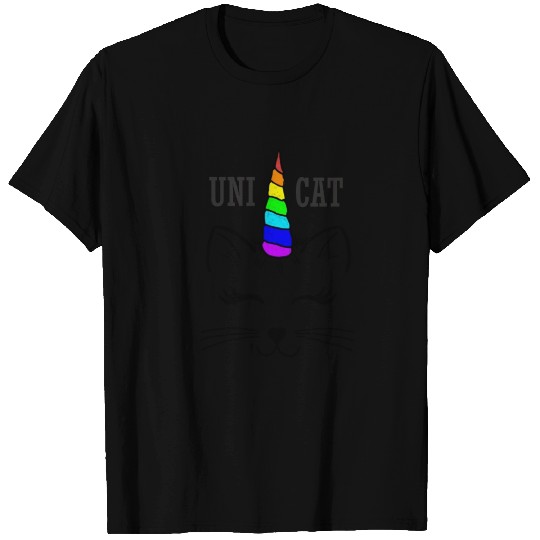 UNI CAT - Unicorn cat, university unicat T Shirts