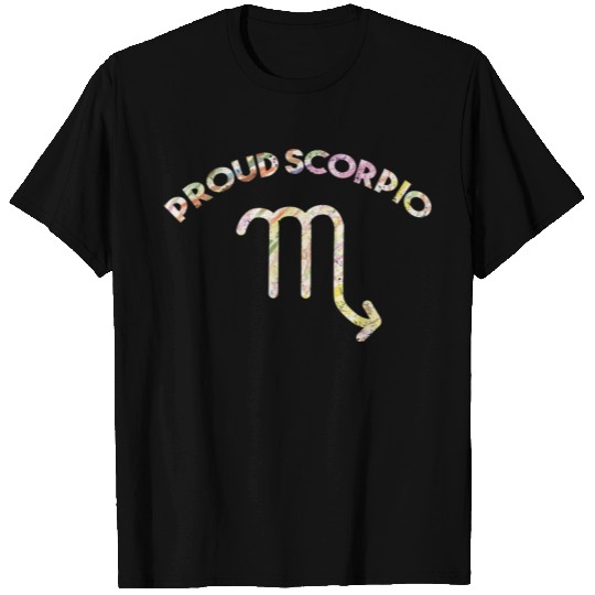 Astrology Horoscope Proud Scorpio Sign T Shirts