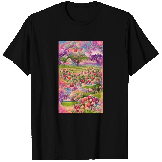 Psychedelic orchard T Shirts