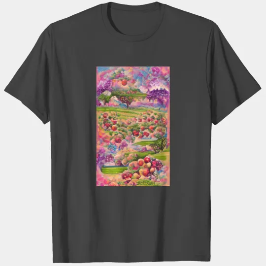 Psychedelic orchard T Shirts