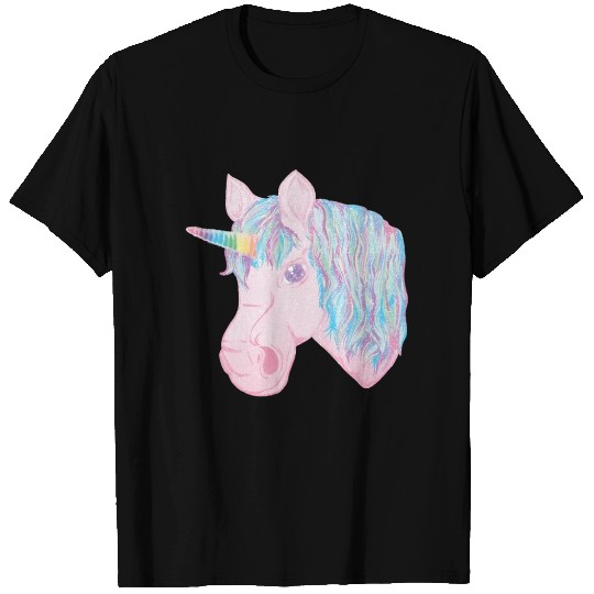 kawaii rainbow unicorn T Shirts