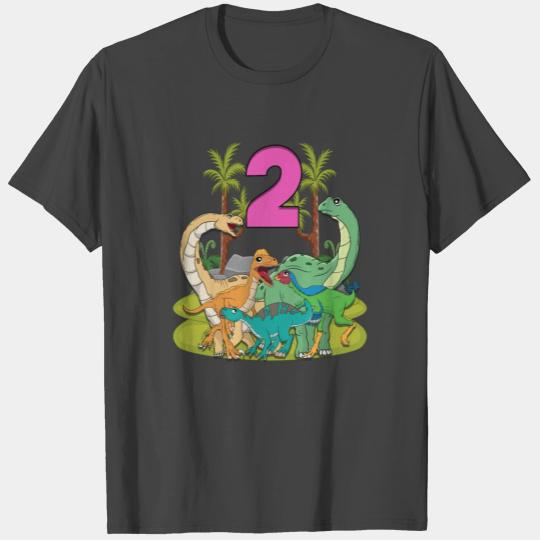 Dinosaur Dinosaur Paradise For Ages 2 T Shirts