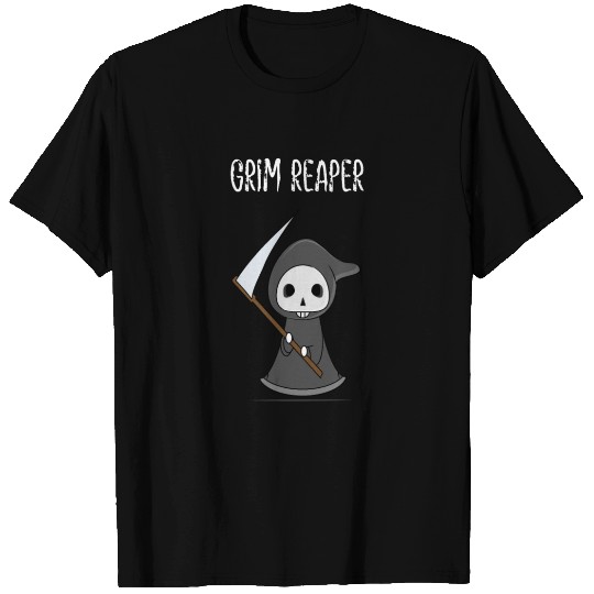the grim reaper skeleton lovely T Shirts