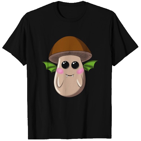Bat Mushroom 'brown' T Shirts
